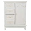 Hall Alexandra House Living White Cream Metal Pine MDF Wood 32 x 84 x 66 cm Discount