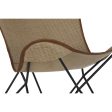 Chair DKD Home Decor Metal Rattan (74 x 78 x 92 cm) Hot on Sale