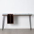 Desk 140 x 35 x 77 cm Metal Wood Online