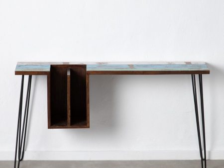 Desk 140 x 35 x 77 cm Metal Wood Online