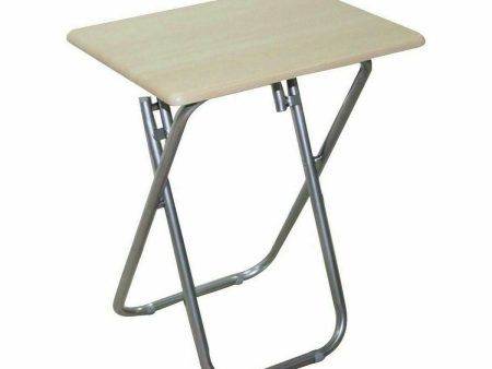 Folding Side Table Confortime Wood 66 x 38 x 48 cm (2 Units) Online now