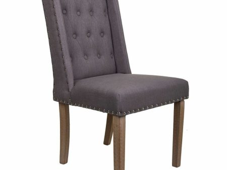 Dining Chair Alexandra House Living Grey 53 x 102 x 53 cm Sale