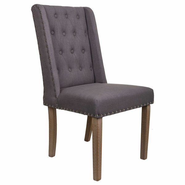 Dining Chair Alexandra House Living Grey 53 x 102 x 53 cm Sale