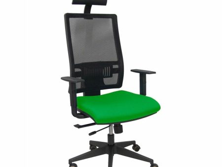 Office Chair with Headrest P&C B10CRPC Green on Sale