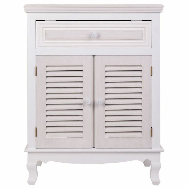 Hall Table with Drawers Alexandra House Living White MDF Wood 30 x 78 x 60 cm Cheap