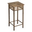 Side table Natural Bamboo 22,5 x 22,5 x 50 cm 32,5 x 32,5 x 70 cm 2 Pieces (2 Units) Online Sale