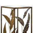 Corner table Alexandra House Living Gold 28 x 69 x 28 cm Fashion