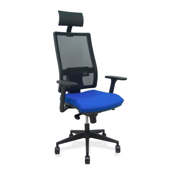 Office Chair with Headrest Horna P&C B3DR65C Blue Sale