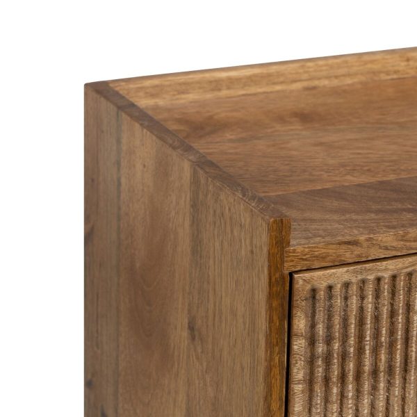 Side table APRICOT Natural Mango wood 45 x 30 x 40 cm Hot on Sale