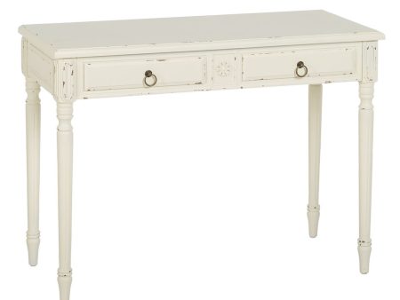 Console White Fir wood MDF Wood 100 x 45 x 76 cm Supply