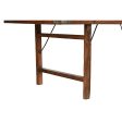 Folding Table Home ESPRIT Natural Recycled Wood 240 x 90 x 77 cm Sale