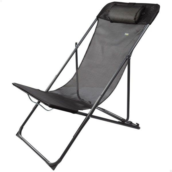 Reclining lounder Aktive Black 53 x 87 x 78 cm (4 Units) Discount