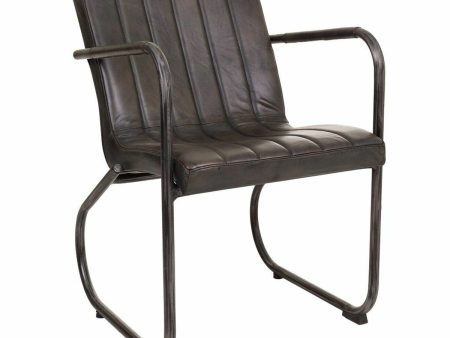 Reception Chair Alexandra House Living Black Dark grey Cheap