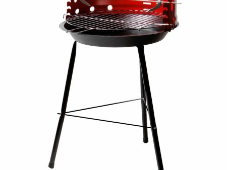 Barbecue Portable Aktive Wood Iron 37,5 x 70 x 38,5 cm (4 Units) Red Online