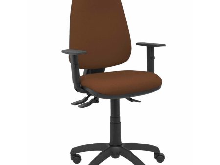 Office Chair Sierra S P&C I463B10 With armrests Dark brown Hot on Sale