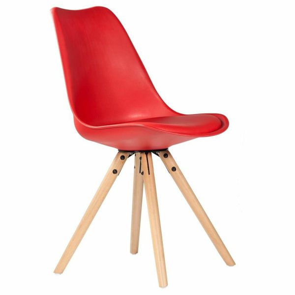 Dining Chair Alexandra House Living Red 48 x 83 x 54 cm on Sale