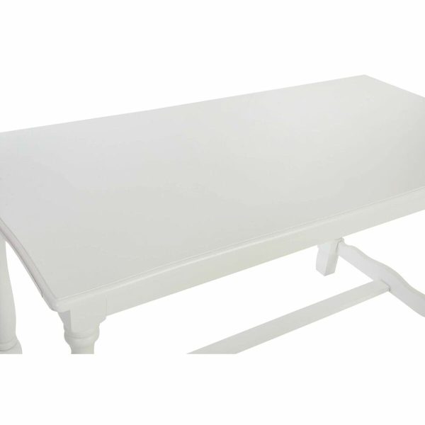 Dining Table DKD Home Decor Wood White (180 x 90 x 80 cm) Online now