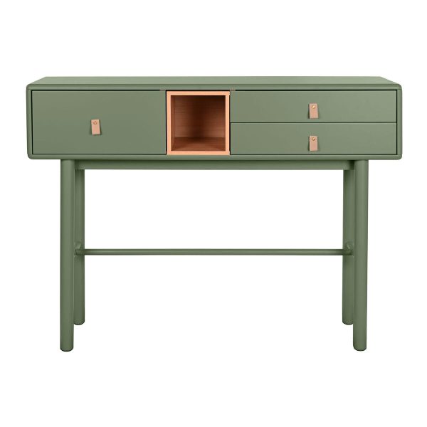 Console Home ESPRIT Green Polyurethane MDF Wood 120 x 35 x 90 cm Cheap