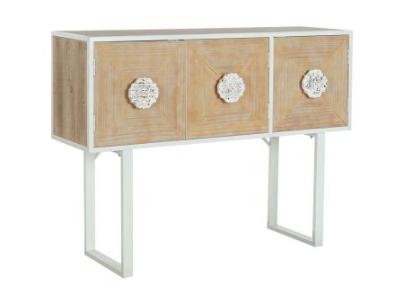 Console DKD Home Decor White Metal Fir 120 x 35 x 90 cm Online now