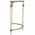 Hall Alexandra House Living White Metal Fir wood MDF Wood 35 x 76 x 80 cm Hot on Sale