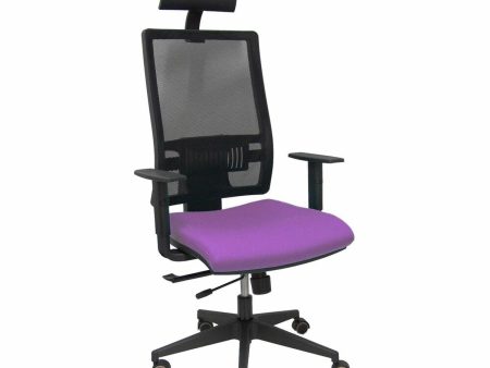 Office Chair with Headrest P&C B10CRPC Lilac Cheap