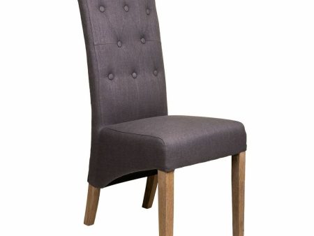 Dining Chair Alexandra House Living Grey 58 x 107 x 44 cm Cheap