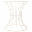 Side table Alexandra House Living White Iron 20 x 50 x 21 cm Online