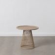 Side table Beige 55 x 55 x 50 cm For Cheap