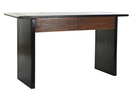 Console DKD Home Decor Dark brown Acacia 140 x 40 x 76 cm For Cheap