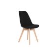 Chair DKD Home Decor Black 48 x 56 x 83 cm For Cheap