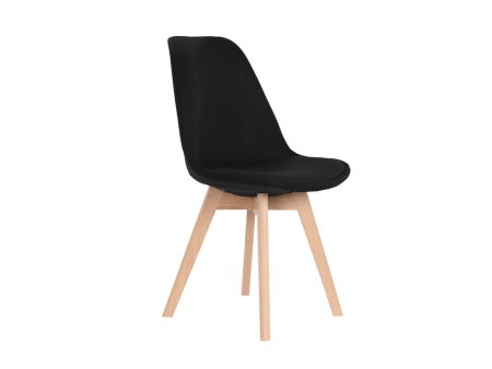 Chair DKD Home Decor Black 48 x 56 x 83 cm For Cheap