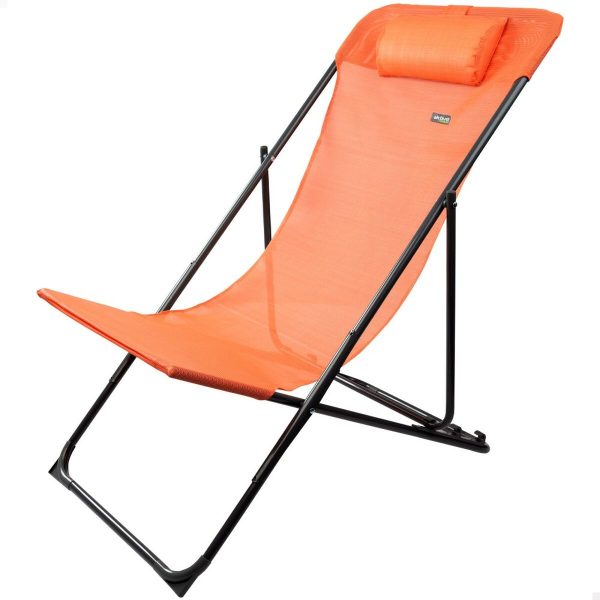 Reclining lounder Aktive Orange 53 x 87 x 78 cm (4 Units) Discount