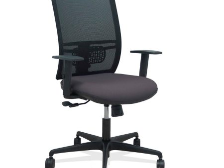 Office Chair Yunquera P&C 0B68R65 Dark grey Online Sale