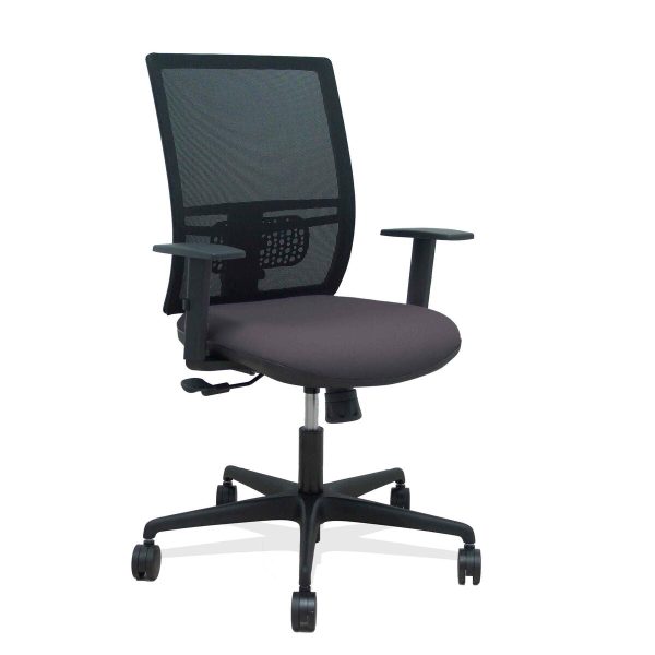 Office Chair Yunquera P&C 0B68R65 Dark grey Online Sale