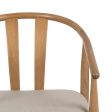 Dining Chair Beige Natural 56,5 x 57 x 76,5 cm Online Sale