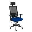 Office Chair with Headrest P&C B10CRPC Navy Blue Sale