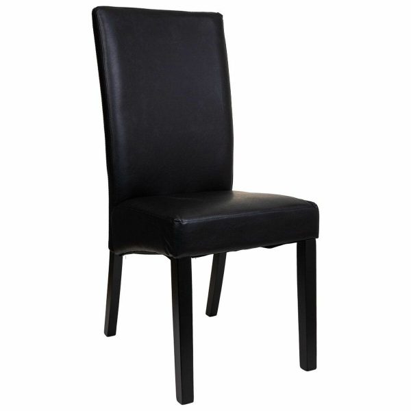 Dining Chair Alexandra House Living Black 48 x 102 x 49 cm Online Hot Sale