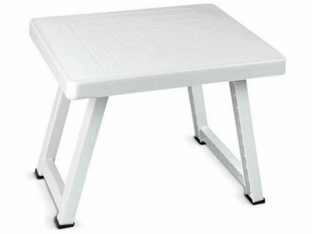 Small Side Table Confortime Foldable Plastic 51 x 40 x 40 cm (6 Units) Online Sale