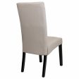 Dining Chair Alexandra House Living Cream 48 x 102 x 49 cm on Sale