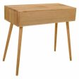 Hall Table with Drawers Alexandra House Living Natural Paolownia wood 43 x 79 x 87 cm Online Sale