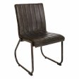 Dining Chair Alexandra House Living Black Dark grey 56 x 87 x 50 cm Discount