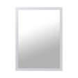 Wall mirror Alexandra House Living White Rectangular For Cheap