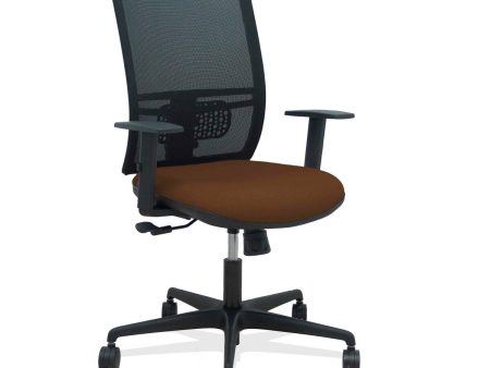 Office Chair Yunquera P&C 0B68R65 Dark brown Online Sale