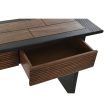 Console DKD Home Decor Dark brown Acacia 140 x 40 x 76 cm For Cheap