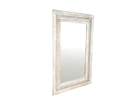 Wall mirror Romimex Brown Mango wood 120 x 180 x 6 cm Supply