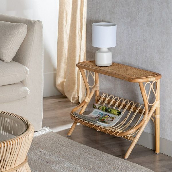 Side table RATÁN 70 x 30 x 50 cm Natural Online Hot Sale