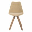 Dining Chair Alexandra House Living Cream 44 x 84 x 48 cm Online