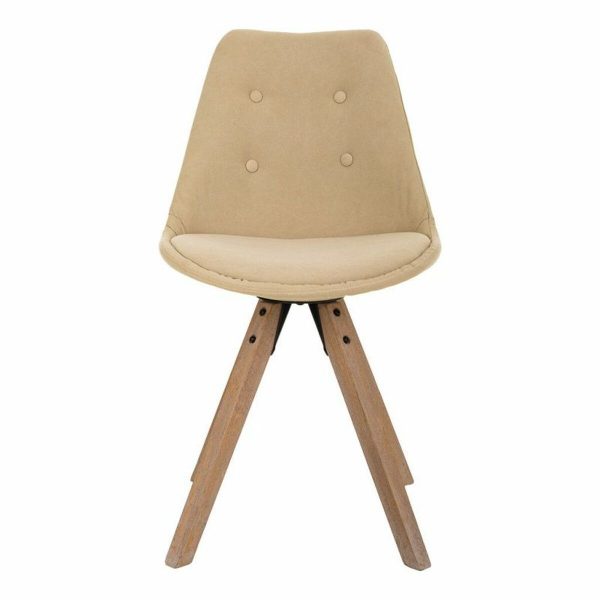 Dining Chair Alexandra House Living Cream 44 x 84 x 48 cm Online