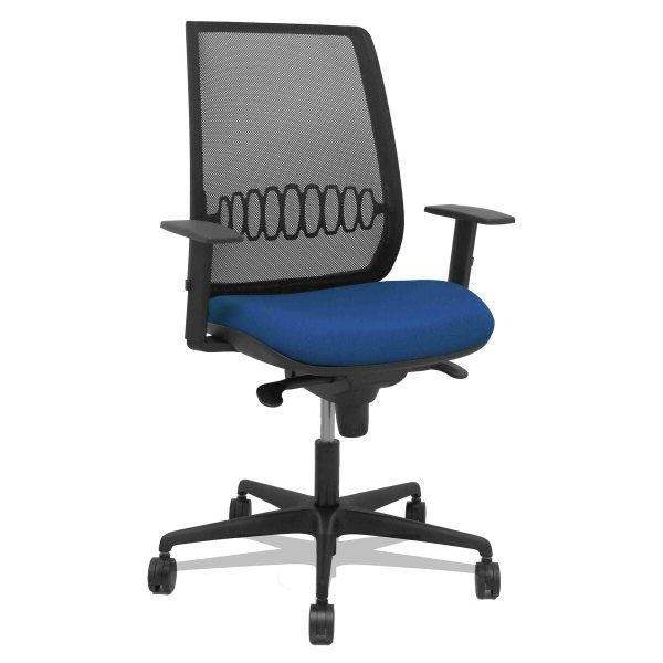 Office Chair Alares P&C 0B68R65 Navy Blue For Discount