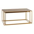 Set of 2 tables Black Golden (2 pcs) For Discount